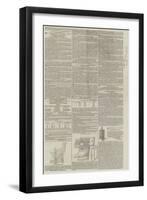 Page of Advertisements-null-Framed Giclee Print