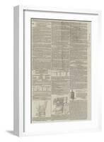 Page of Advertisements-null-Framed Giclee Print