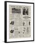 Page of Advertisements-null-Framed Giclee Print