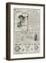 Page of Advertisements-null-Framed Giclee Print