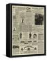 Page of Advertisements-null-Framed Stretched Canvas