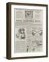 Page of Advertisements-null-Framed Giclee Print