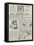 Page of Advertisements-null-Framed Stretched Canvas