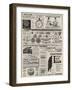 Page of Advertisements-null-Framed Giclee Print