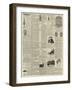 Page of Advertisements-null-Framed Giclee Print