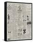 Page of Advertisements-null-Framed Stretched Canvas