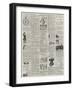 Page of Advertisements-null-Framed Giclee Print