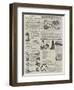 Page of Advertisements-null-Framed Giclee Print