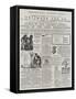 Page of Advertisements-null-Framed Stretched Canvas