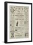 Page of Advertisements-null-Framed Giclee Print