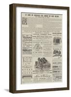 Page of Advertisements-null-Framed Giclee Print