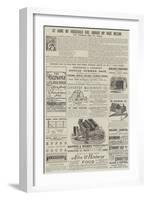 Page of Advertisements-null-Framed Giclee Print