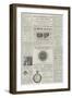 Page of Advertisements-null-Framed Giclee Print