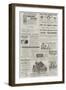 Page of Advertisements-null-Framed Giclee Print