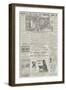 Page of Advertisements-null-Framed Giclee Print