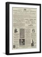 Page of Advertisements-null-Framed Giclee Print