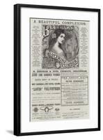 Page of Advertisements-null-Framed Giclee Print