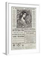 Page of Advertisements-null-Framed Giclee Print