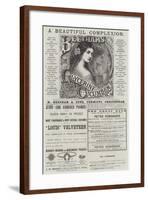 Page of Advertisements-null-Framed Giclee Print