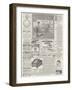 Page of Advertisements-null-Framed Giclee Print