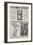 Page of Advertisements-null-Framed Giclee Print