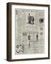 Page of Advertisements-null-Framed Giclee Print