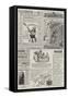 Page of Advertisements-null-Framed Stretched Canvas