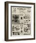 Page of Advertisements-null-Framed Giclee Print