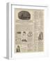 Page of Advertisements-null-Framed Giclee Print