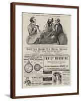 Page of Advertisements-null-Framed Giclee Print