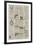 Page of Advertisements-null-Framed Giclee Print