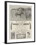 Page of Advertisements-null-Framed Giclee Print