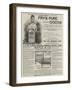 Page of Advertisements-null-Framed Giclee Print