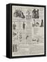 Page of Advertisements-null-Framed Stretched Canvas