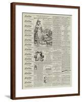 Page of Advertisements-null-Framed Giclee Print