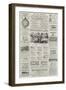 Page of Advertisements-null-Framed Giclee Print