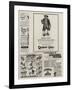 Page of Advertisements-null-Framed Giclee Print