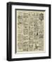 Page of Advertisements-null-Framed Giclee Print