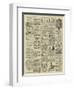 Page of Advertisements-null-Framed Giclee Print