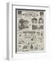 Page of Advertisements-null-Framed Giclee Print