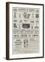 Page of Advertisements-null-Framed Giclee Print