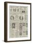 Page of Advertisements-null-Framed Giclee Print