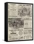 Page of Advertisements-null-Framed Stretched Canvas