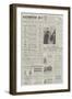 Page of Advertisements-null-Framed Giclee Print