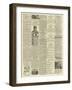 Page of Advertisements-null-Framed Giclee Print