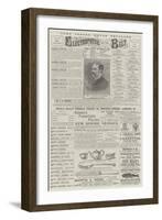 Page of Advertisements-null-Framed Giclee Print