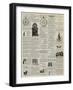 Page of Advertisements-null-Framed Giclee Print