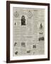 Page of Advertisements-null-Framed Giclee Print