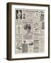 Page of Advertisements-null-Framed Giclee Print