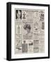 Page of Advertisements-null-Framed Giclee Print